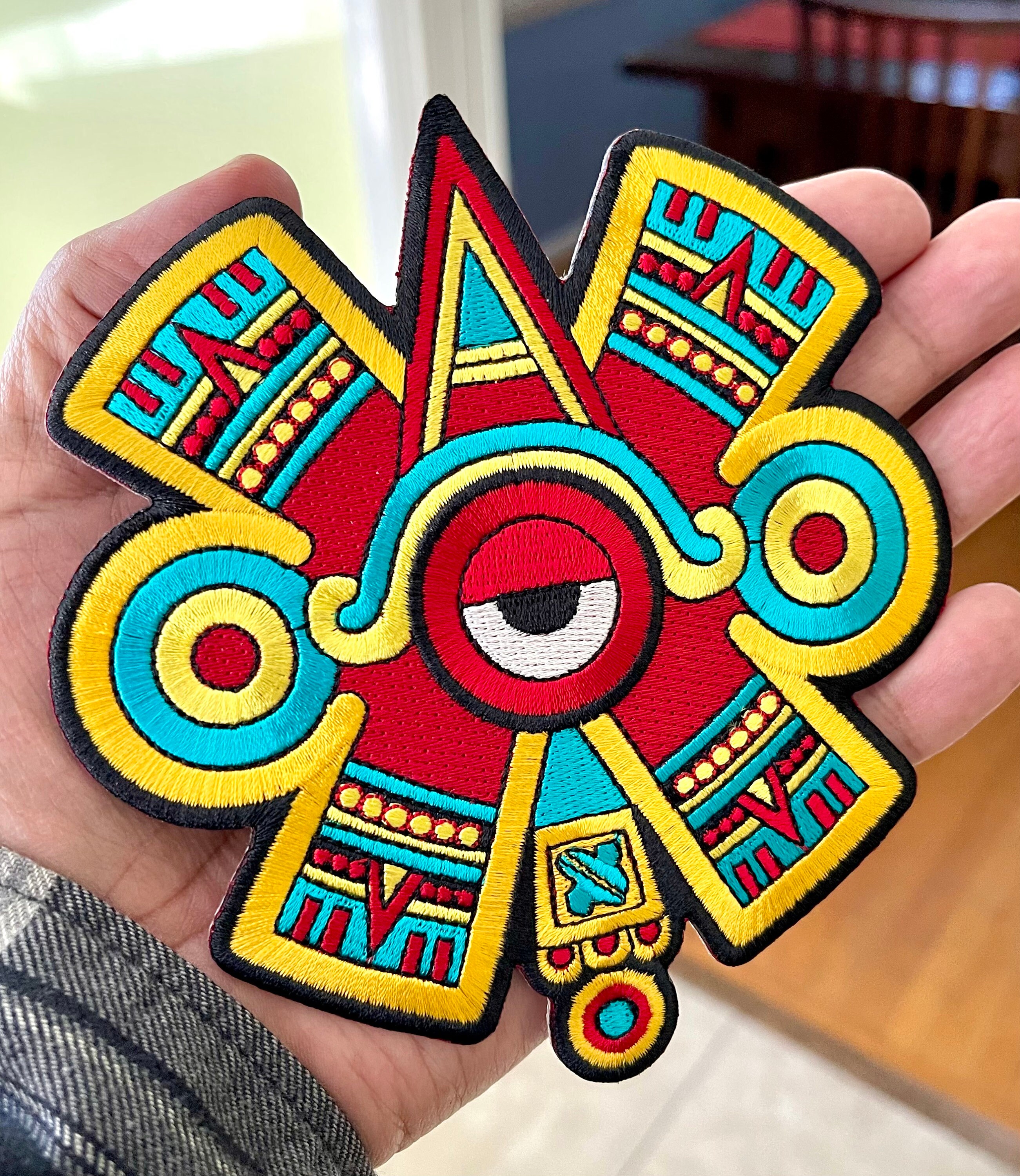 Ollin Patch (LARGE) & Holographic Sticker - Etsy