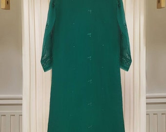 Agha Noor Original - Green, Size: Extra Large - Etsy