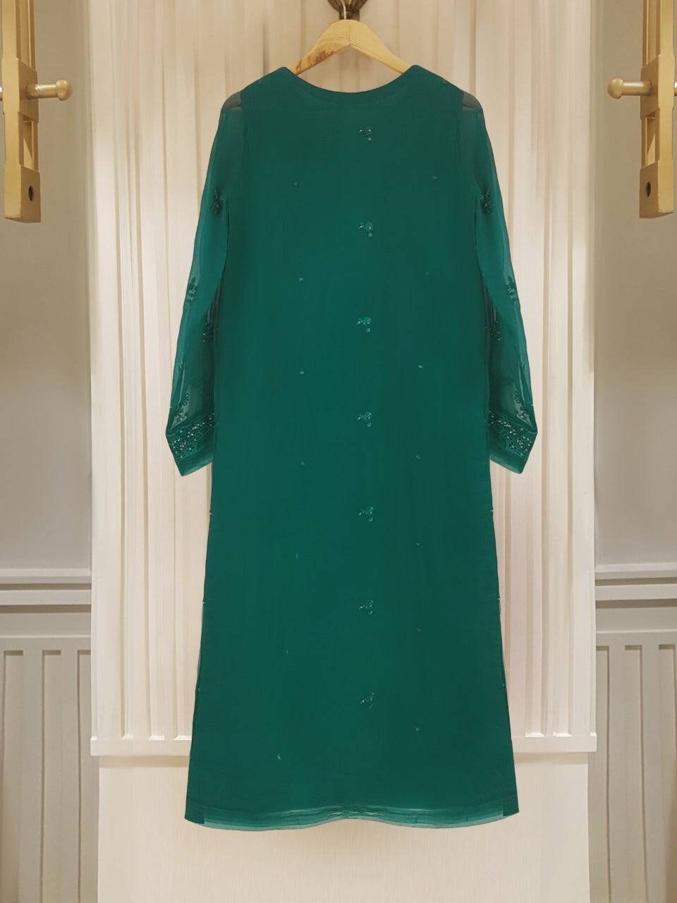 green emerald velvet dress Emerald Noorez
