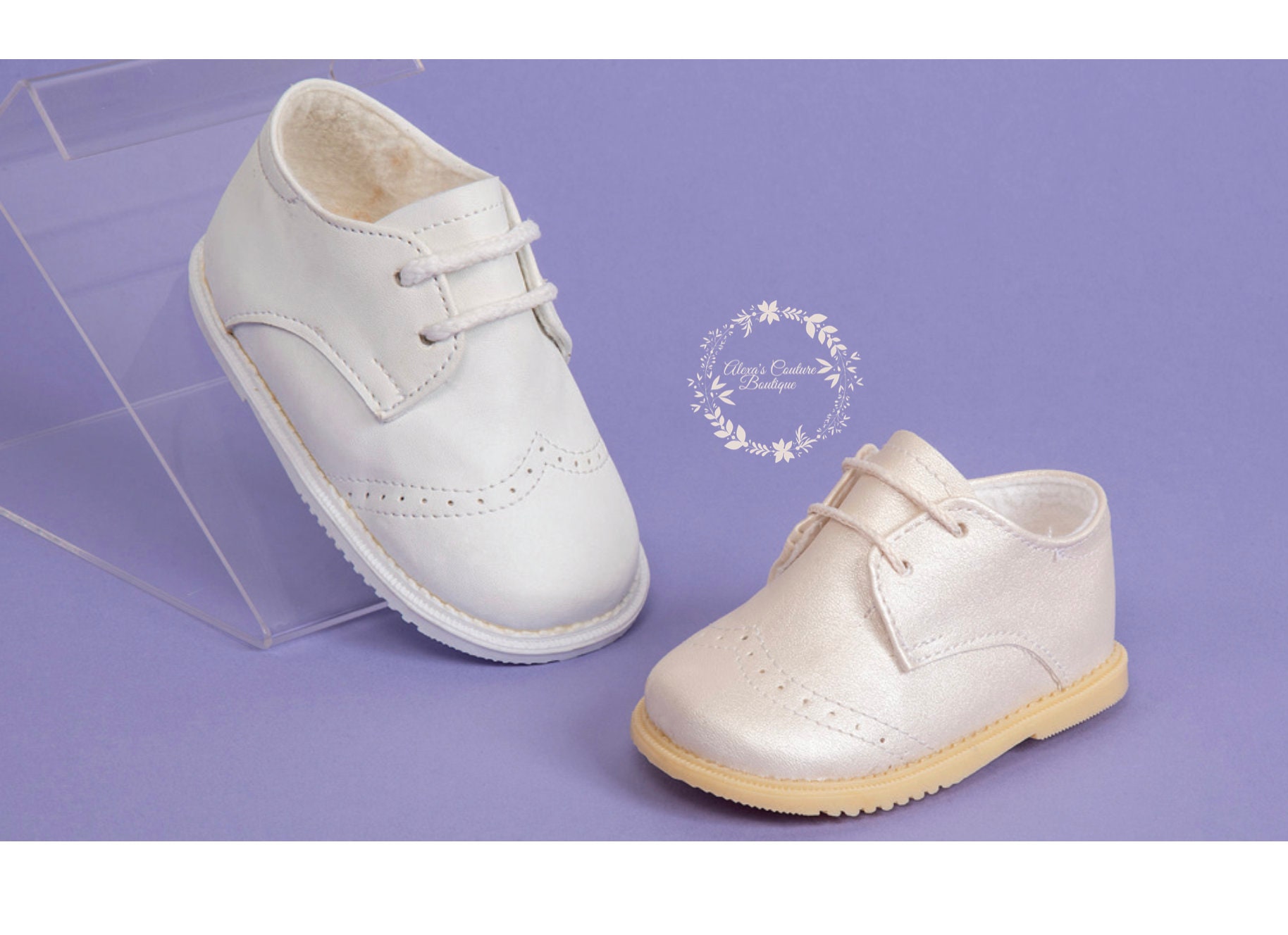 Boys Infants Soft Sole Shoe Shoes Wedding Christening Party Silk White Ivory 