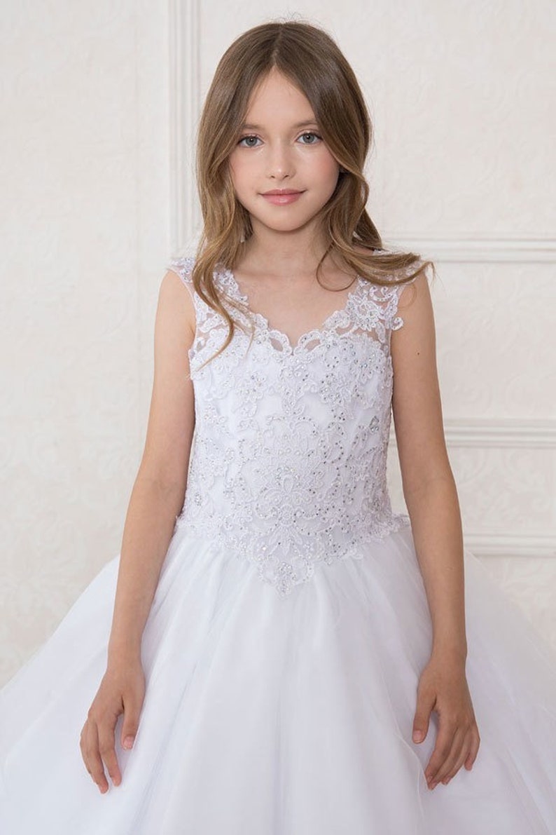 First Communion Dress/Vestido de Primera Communion SY119 Etsy