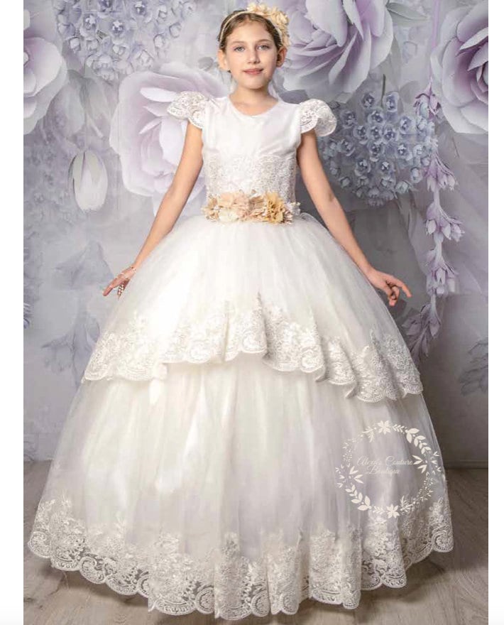 Vestidos de comunión bonitos hot sale