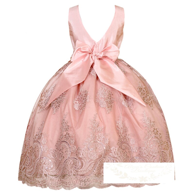 024 Flower Girls DressVestido de Ni\u00f1a