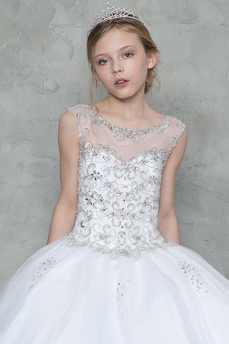 First Communion Dress/Vestido de Primera Communion SY122 Etsy