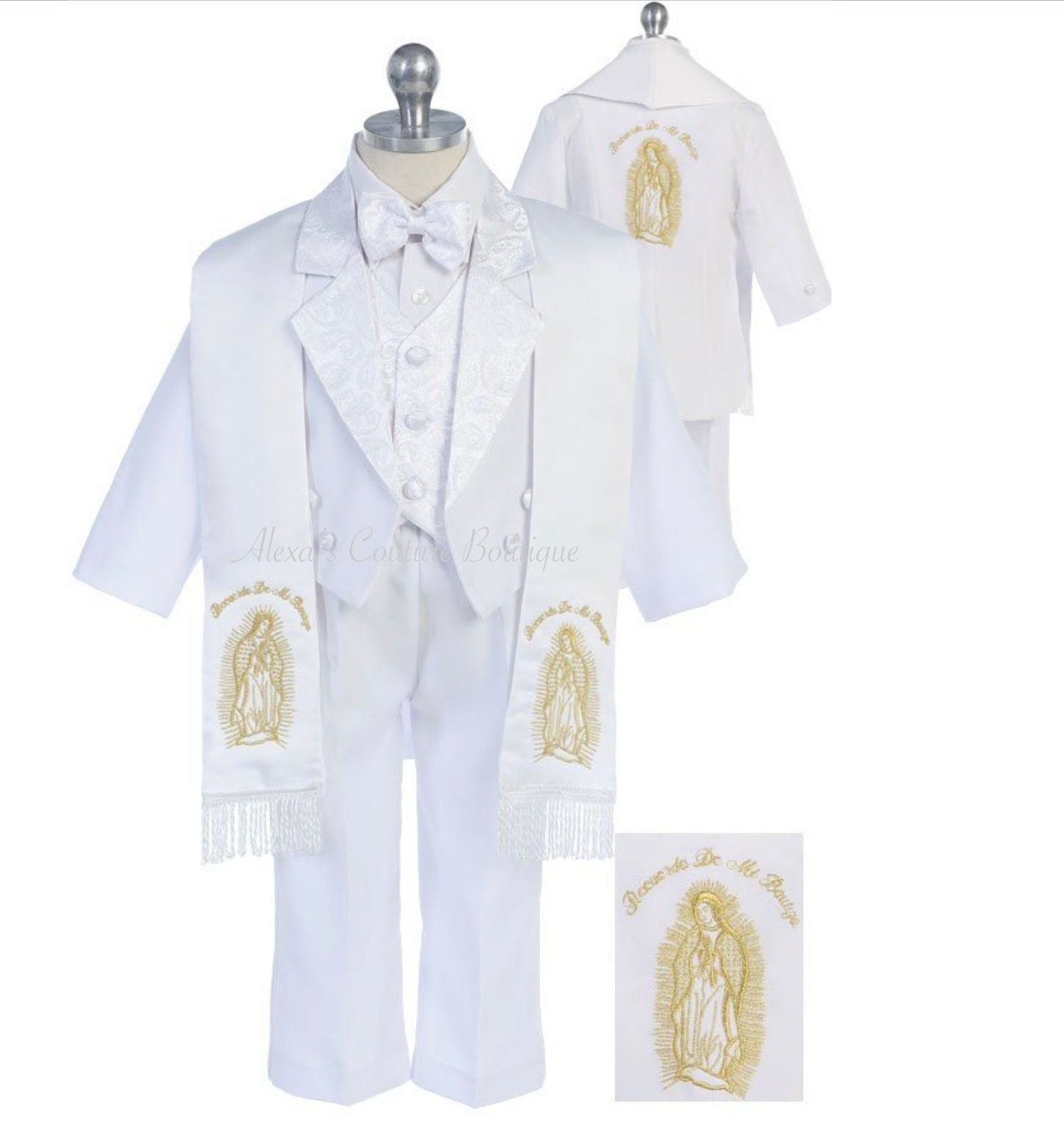 Baptism/christening Suit/traje De Bautizo BY011-M - Etsy