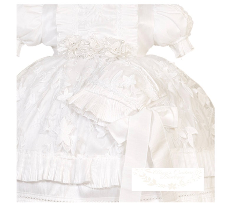 M320 Girls BaptismChristening GownVestido de Bautizo para Nina