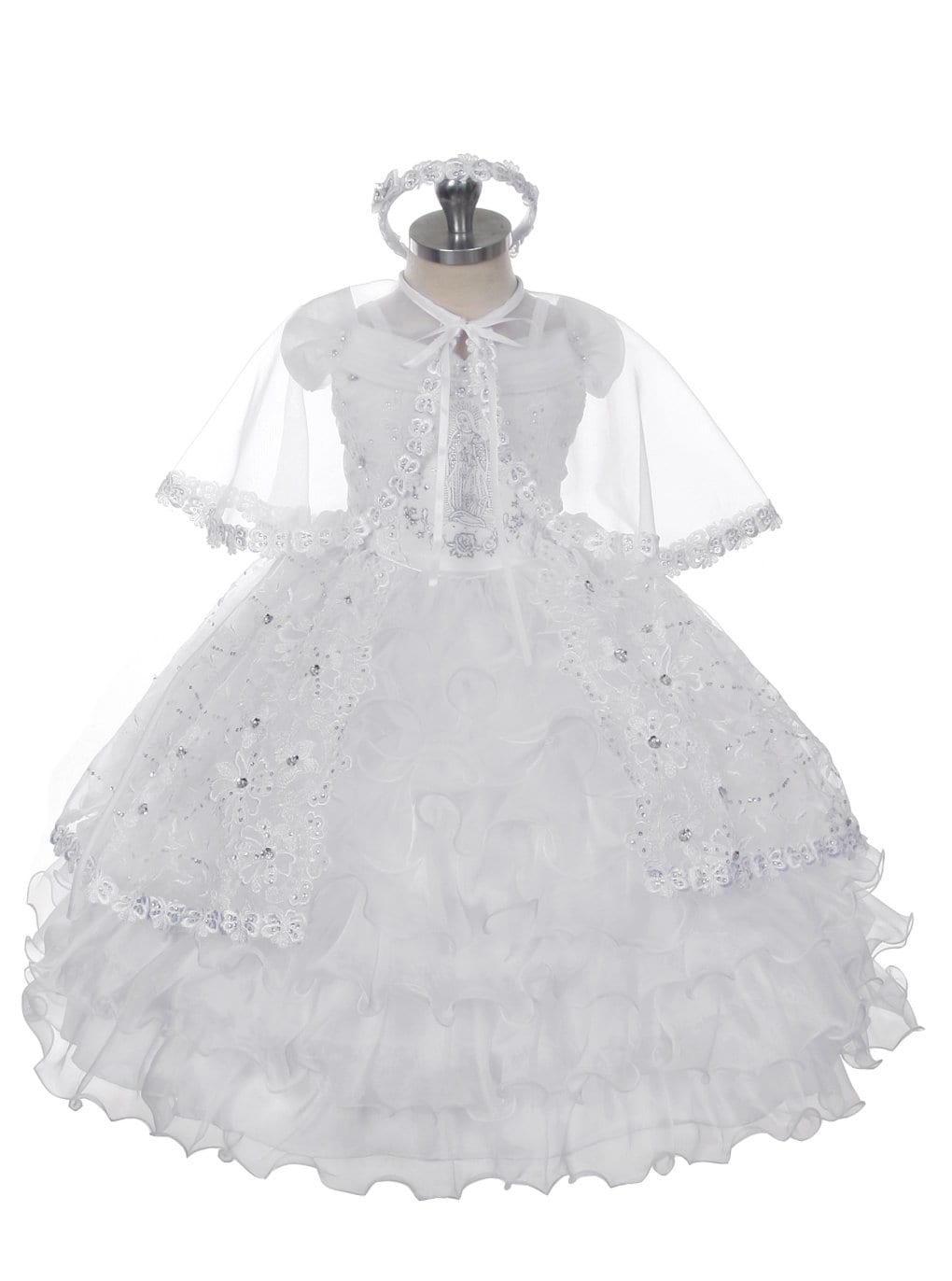 Christening Dress, Girls Complete Baptism Outfit Lace Baptism Dress, Lace Baby Girls Dress, Girls Lace Baptism Dresses