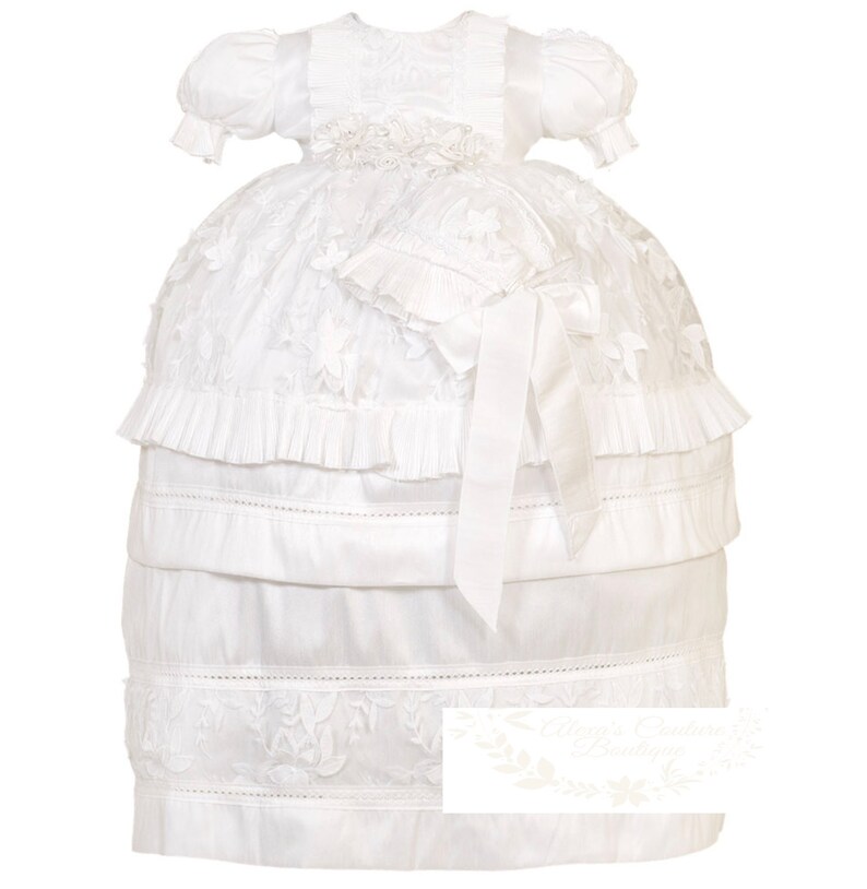 M320 Girls BaptismChristening GownVestido de Bautizo para Nina