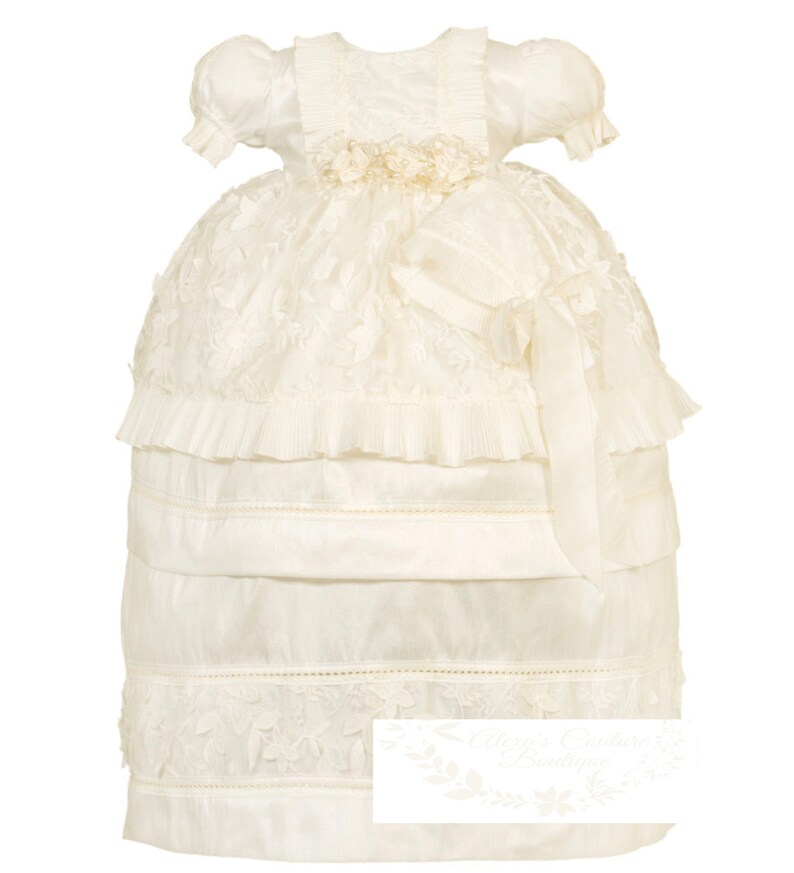 M320 Girls BaptismChristening GownVestido de Bautizo para Nina