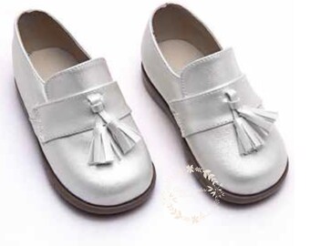 Baby Boys Baptism Shoes White Christening shoes, Baby Boy Shoes, White Shoes, Mi Bautizo Zapatos de Niño,