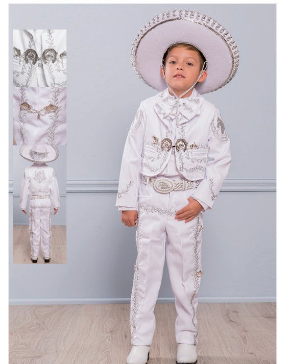 Boys Charro Outfit Hat Included/traje De Charro Para Nino - Etsy Hong Kong