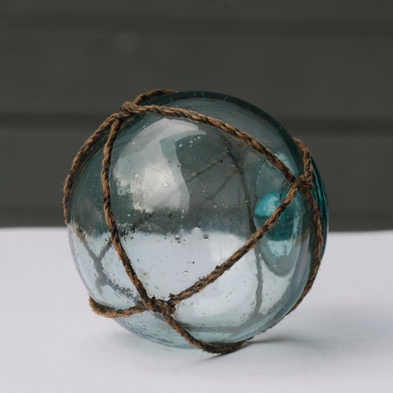 Vintage Japanese Glass Floats Fish Net Balls 2C0