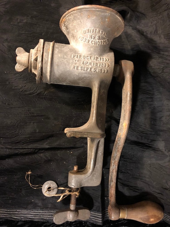 Antique Vintage L F & C Universal Food Chopper No. 3 Pat. Oct. 12