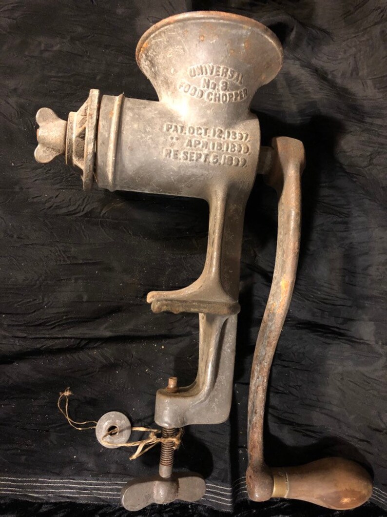 Antique Vintage L F & C Universal Food Chopper No. 3 Pat. Oct. 12 1897