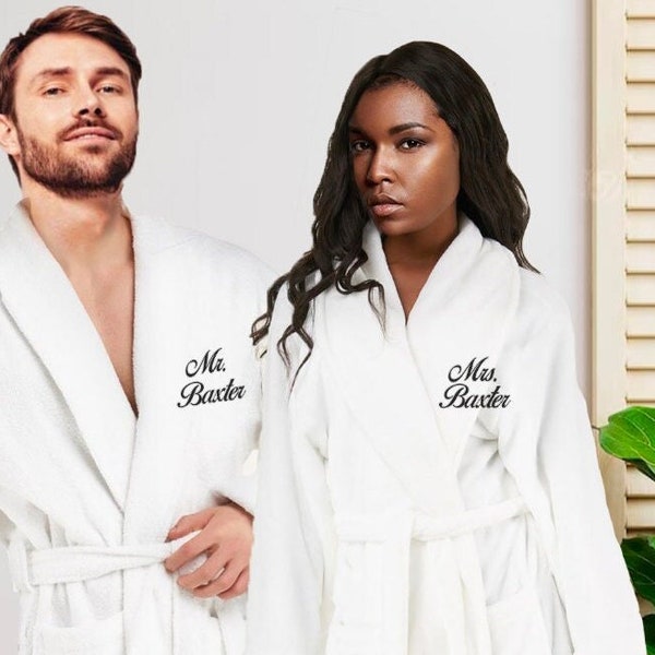Couples Spa Robes Etsy