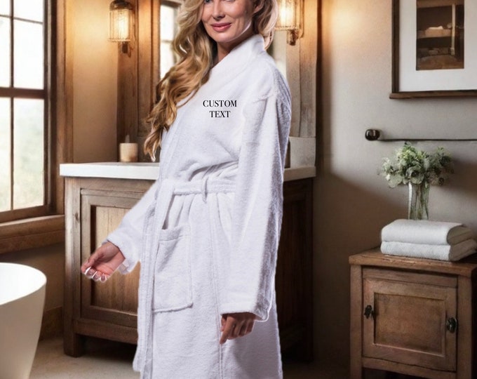 Turquoise Tie Dye Women's Robe