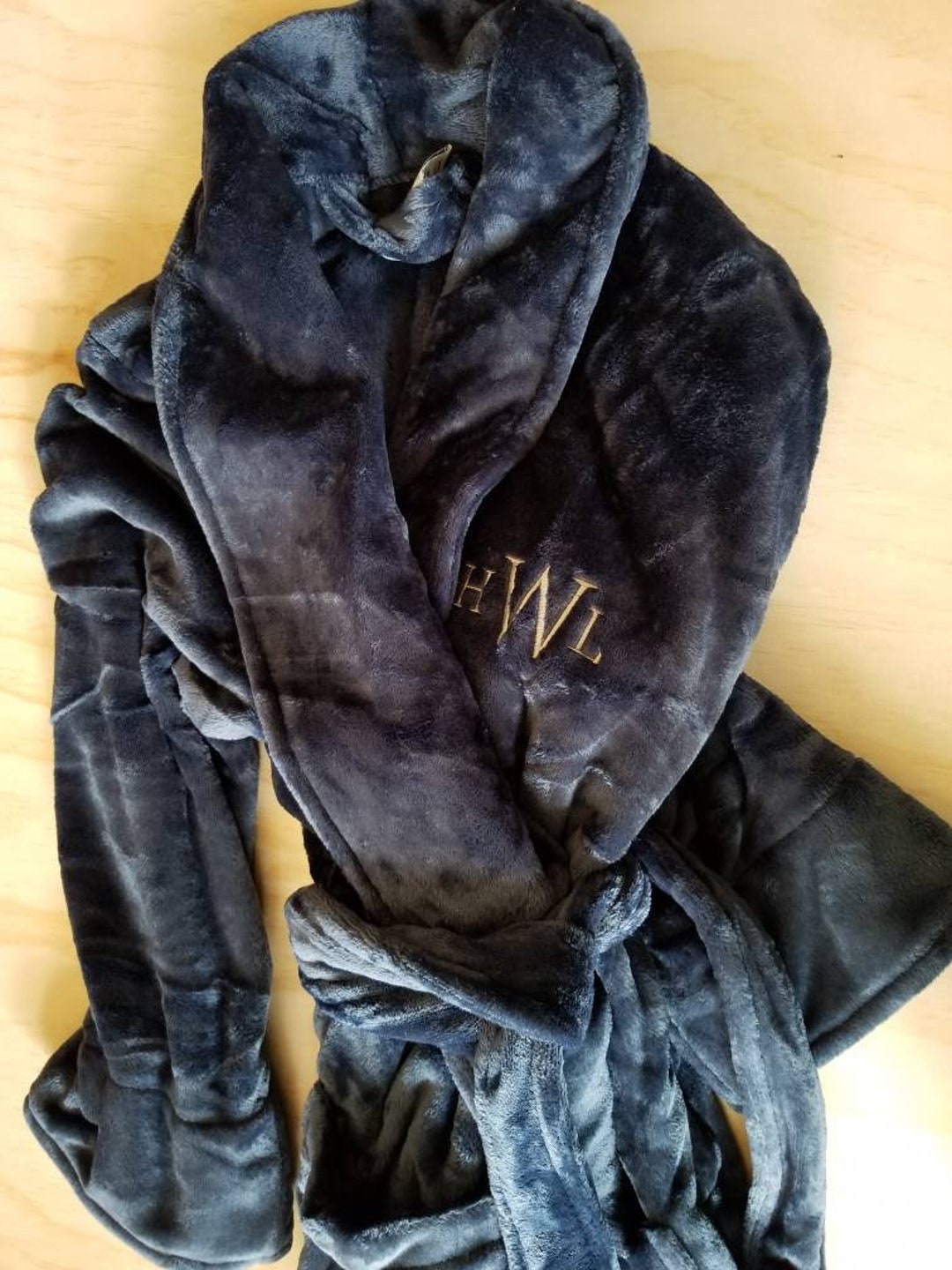 Personalized Plush Robe Custom Birthday Gift, Cozy Fleece Robe ...