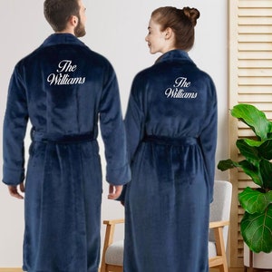 Family Bathrobe Set Etsy
