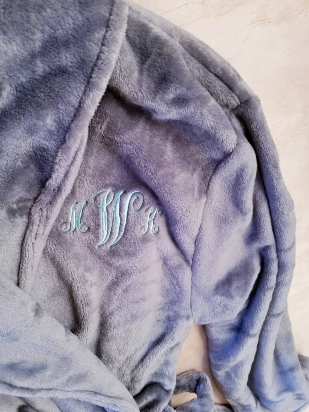 Personalized Bathrobes Customizable Mr. and Mrs. Plush Robes Etsy