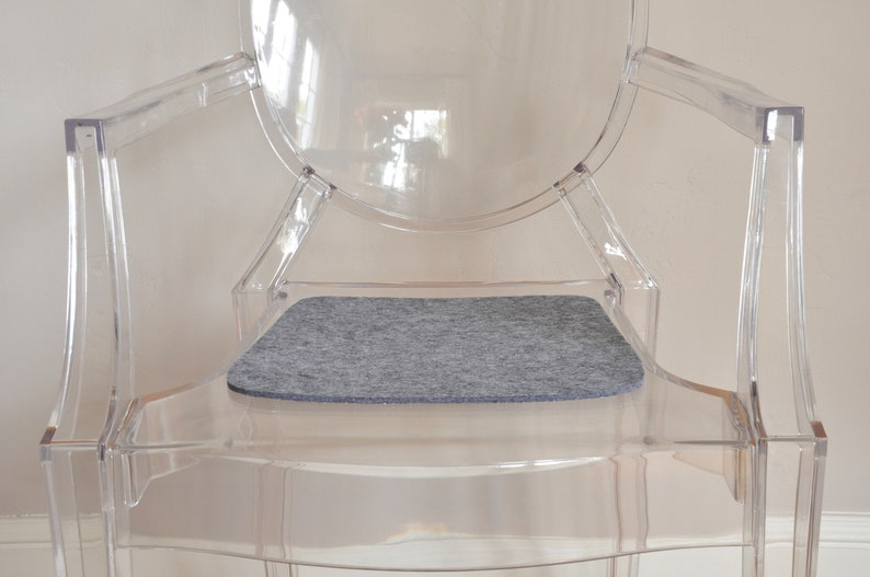 Kartell Louis Ghost Chair Seat Cushion Philippe Starck Ghost Etsy