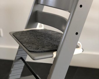 Stokke Tripp Trapp Chair Felt Seat Cushion: 100% Polyester Pad