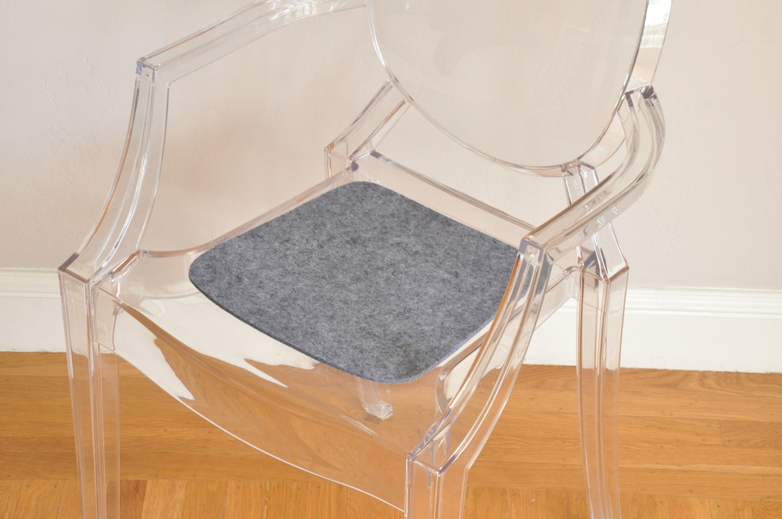 Kartell Louis Ghost Chair Seat Cushion Philippe Starck Ghost Etsy