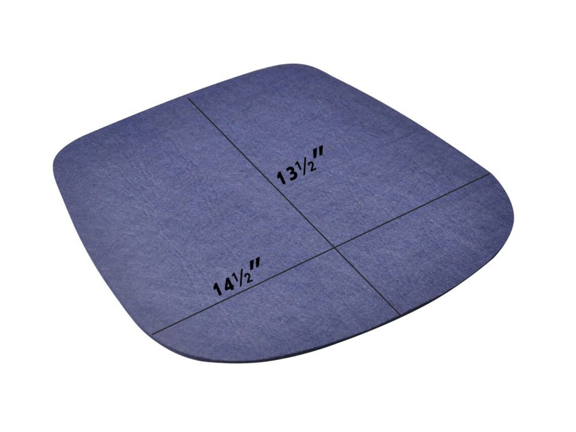 Eames Side Chair Seat Cushion Felt Seat Pad Felt Chair Etsy