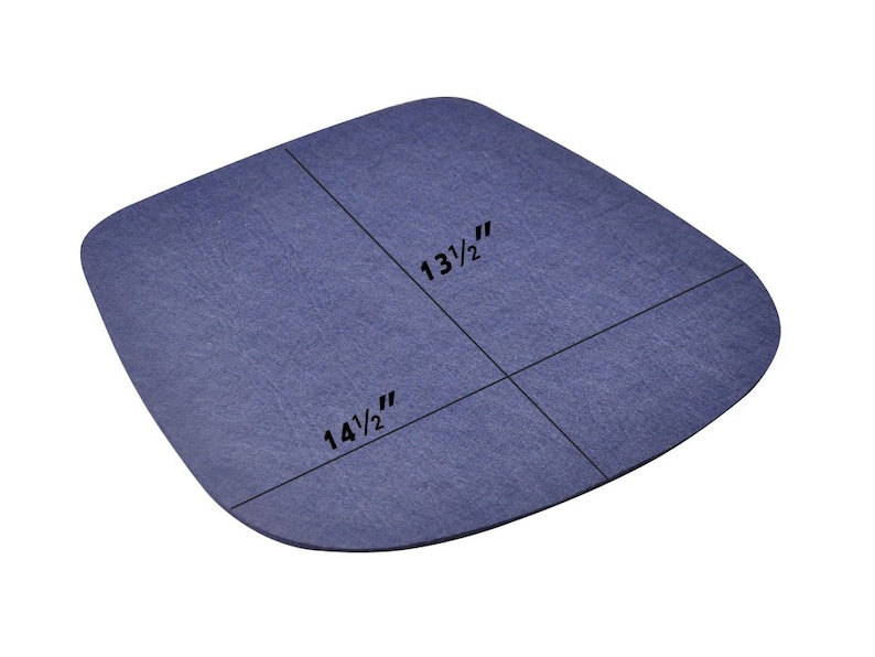 Eames Side Chair Seat Cushion Felt Seat Pad Felt Chair Etsy