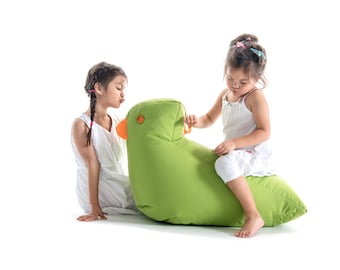 Bean Bag Chair Kids, Animal Bean Bag Cover, Kids Bean Bag, Designer Bean Bag Chair Kids, European Home Decor (no fill)