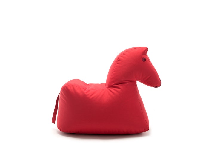 Howard the Horse Bean Bag Chair Kids Animal Bean Bag Cover Etsy