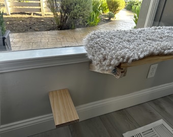 Cat Stairs, Cat Ladder For Wall Or Fence, Mounted Climber Steps, Cat Climbing Ladder, Pet Steps, Step to Cat Window Perch