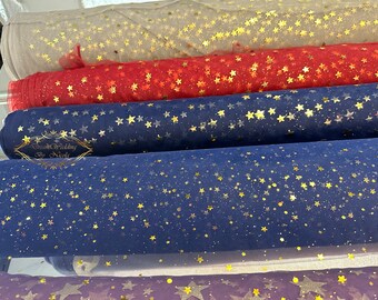 Reservation: New tulle Navy Blue Gold Star Sequins  navy red gold star sequins Customized cape single layer veil