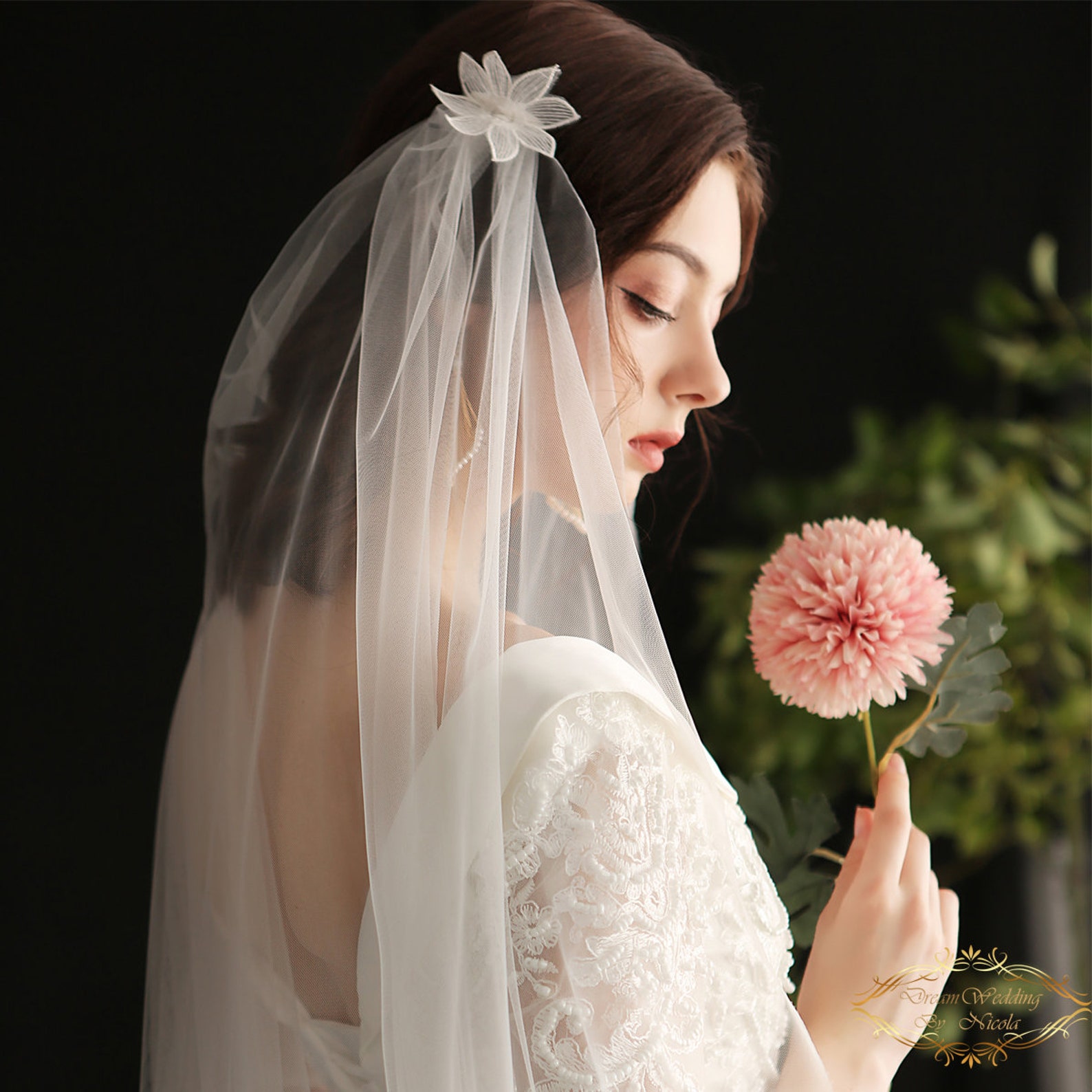 Drape Veil in Bridal VeilsDraped cathedral veilCathedral Etsy