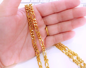 23k Gold Necklace Etsy 23k Gold Necklace Etsy