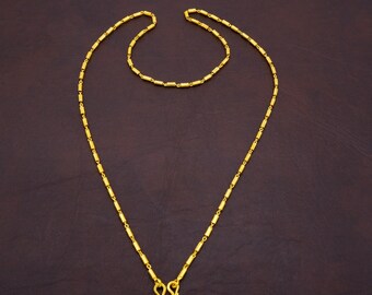 23k Gold Chain Etsy 23k Gold Chain Etsy