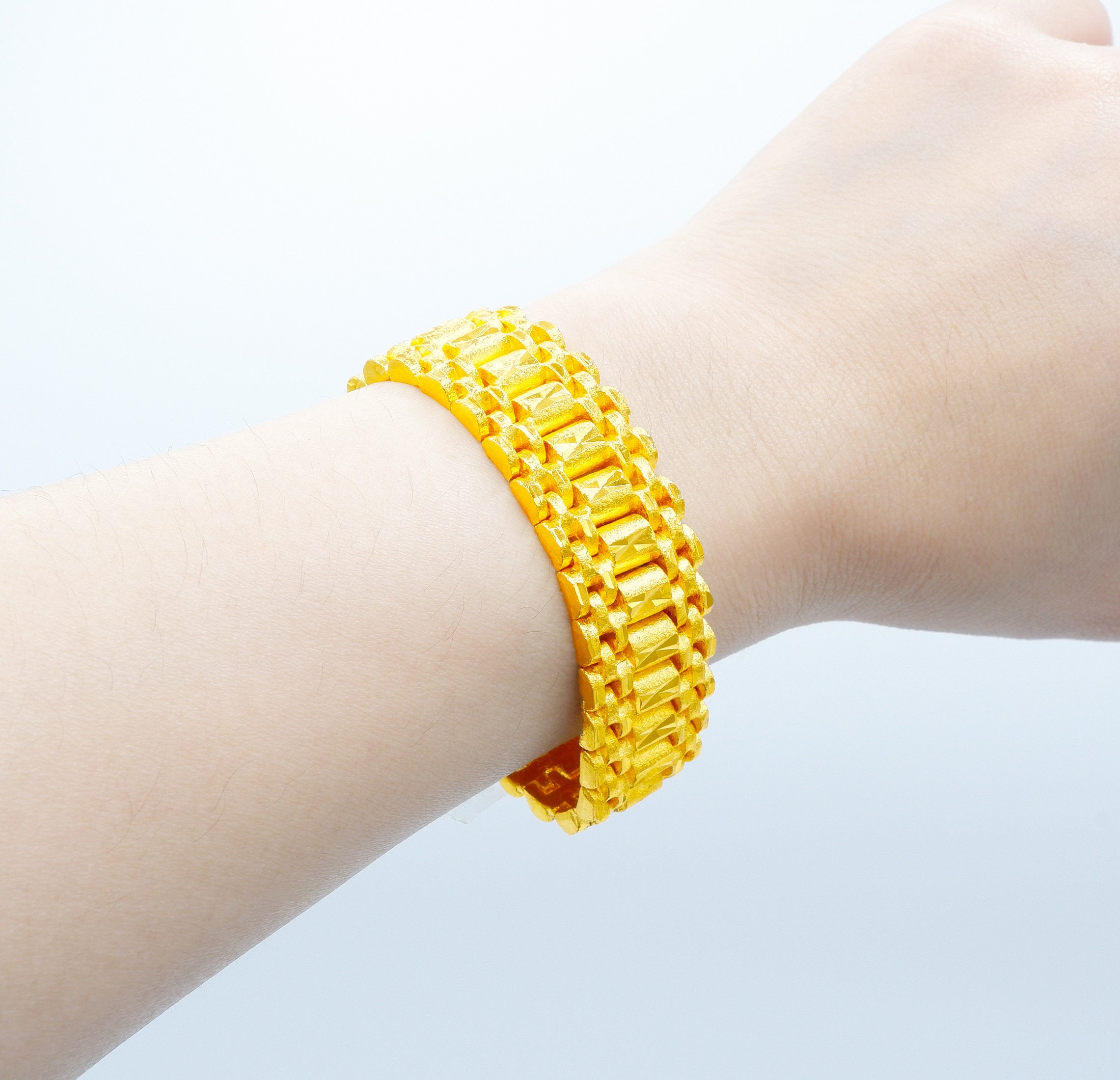 Thai gold deals mens bracelet