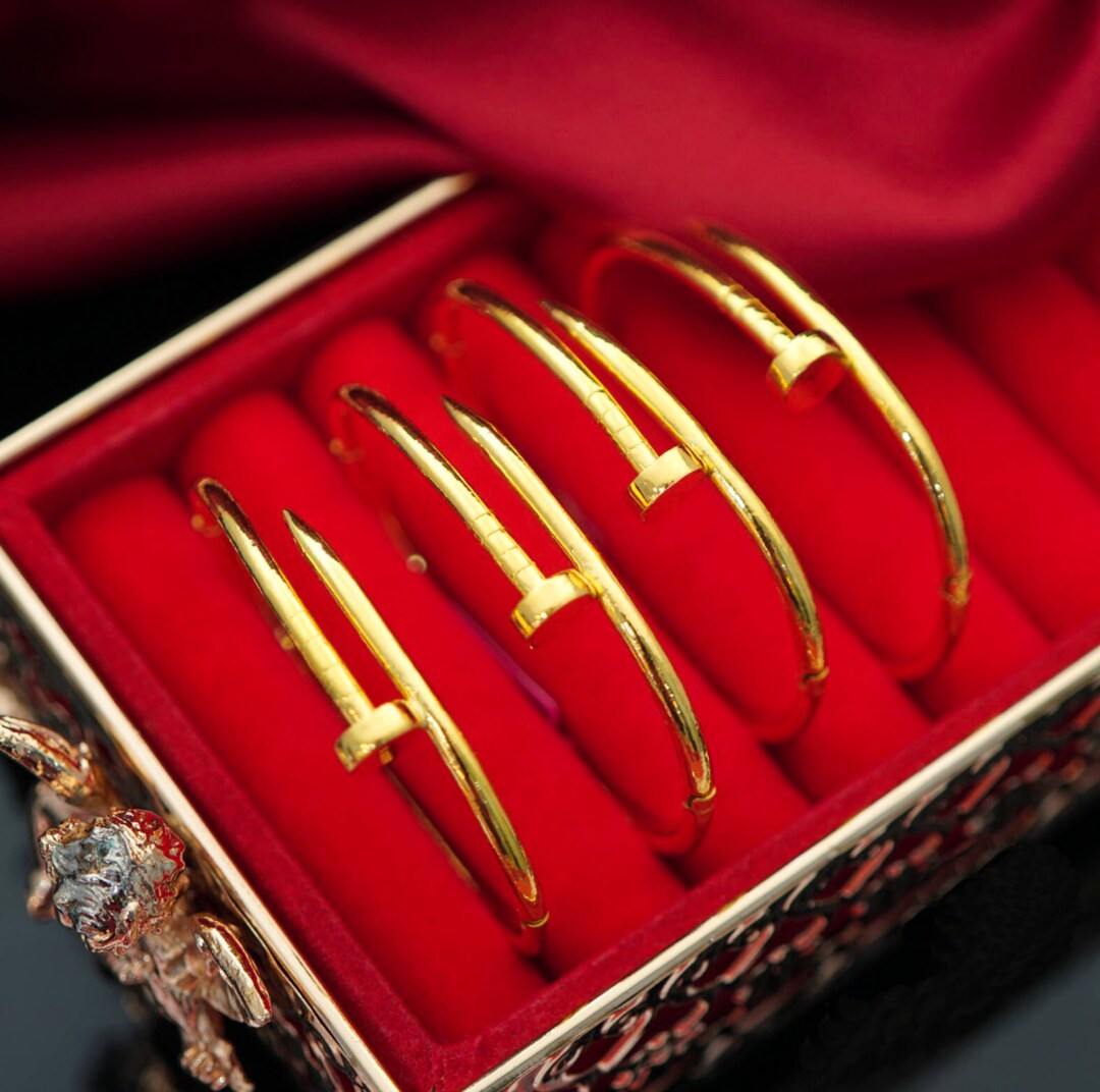 Thailand Gold Bracelet,real Gold 96.5,cuff Bracelet,asia Gold,handmade