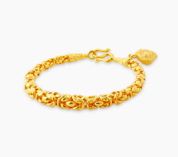 24k Gold Titanium Adjustable Bracelet Bangle Gold Bangles Women Brac   HandTstudio