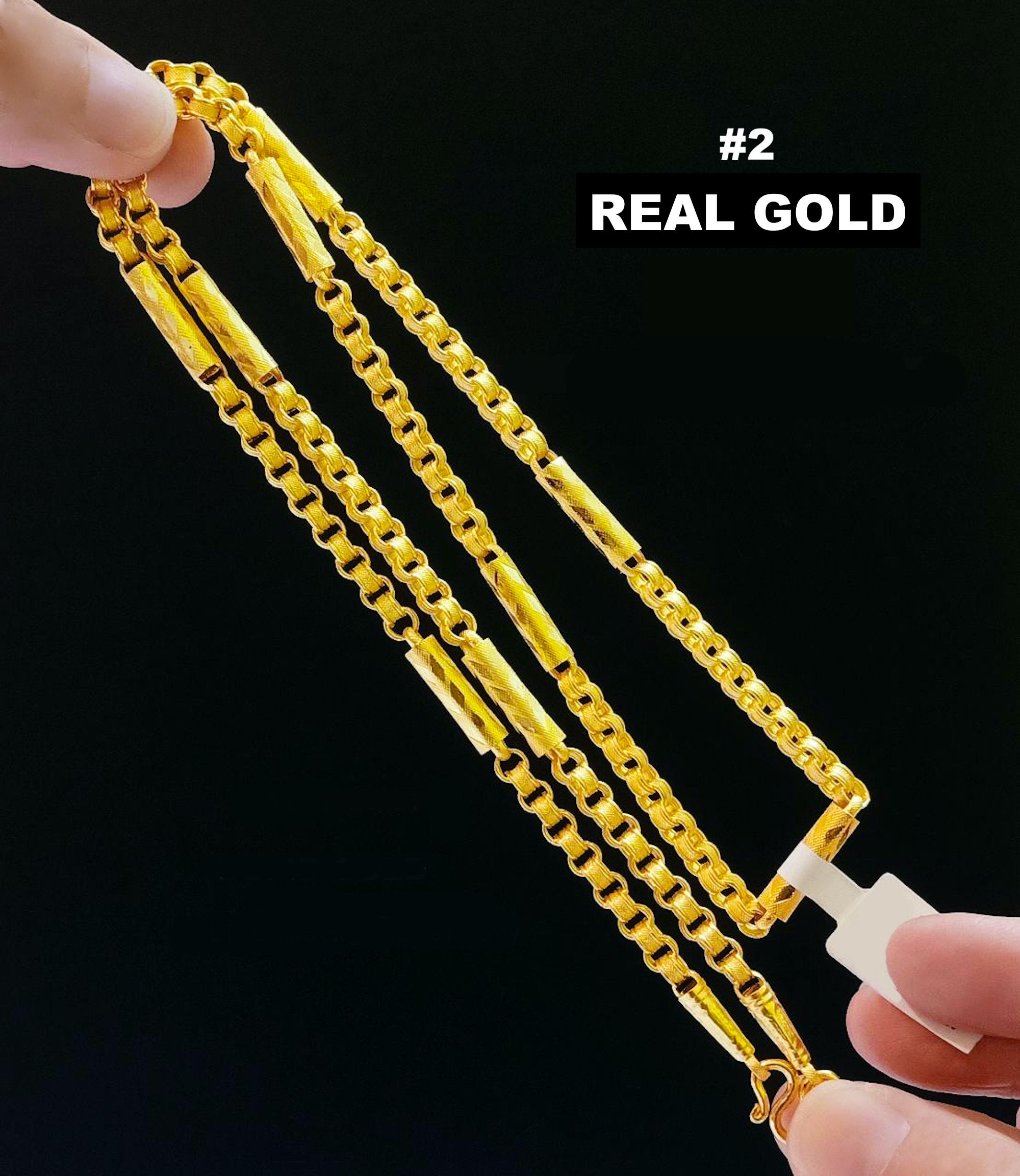 Gold chain deals real gold
