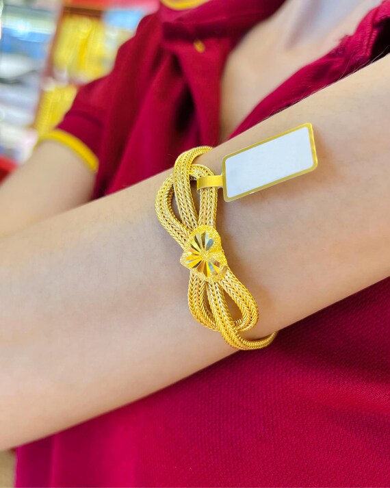 Asian 24k gold bracelet online