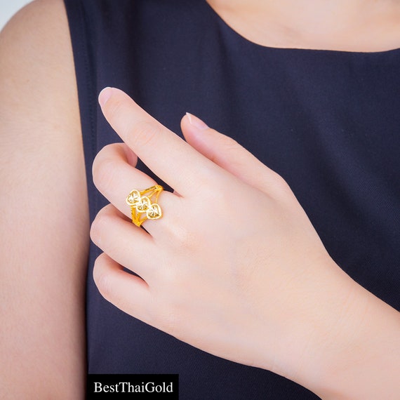 Heart Ring Gold gold Ring for Women gold Ring Men gold Ring rings