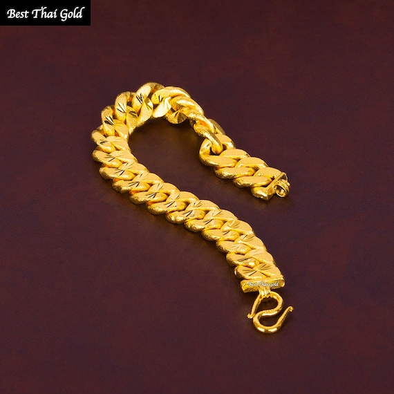 Qoo10 - 24K Gold Bracelets : Men's Accessories