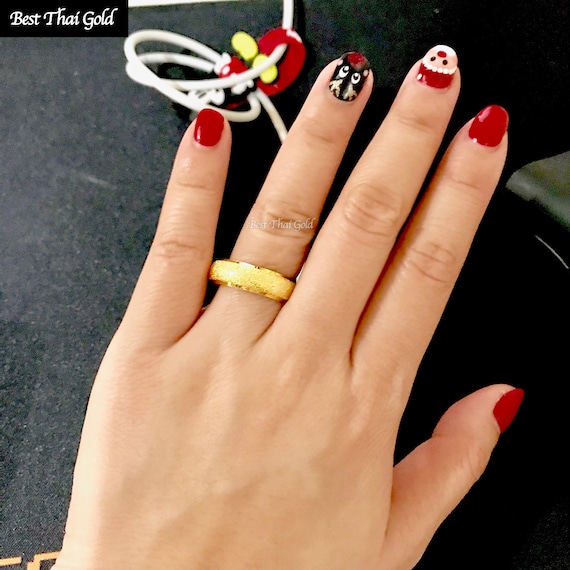 Artificial gold ring best sale