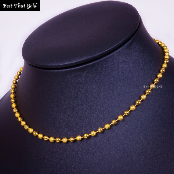 Gold chain hotsell womens 24k