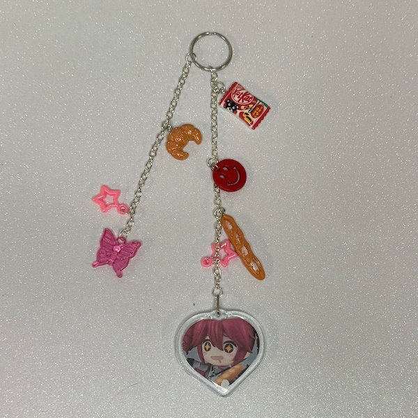 Kasane Teto Keychain