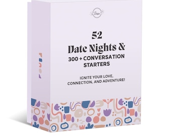 Dessie Couples Gift Ideas - 52 Pop-Open Date Night Ideas and 300+ Conversation Starters.