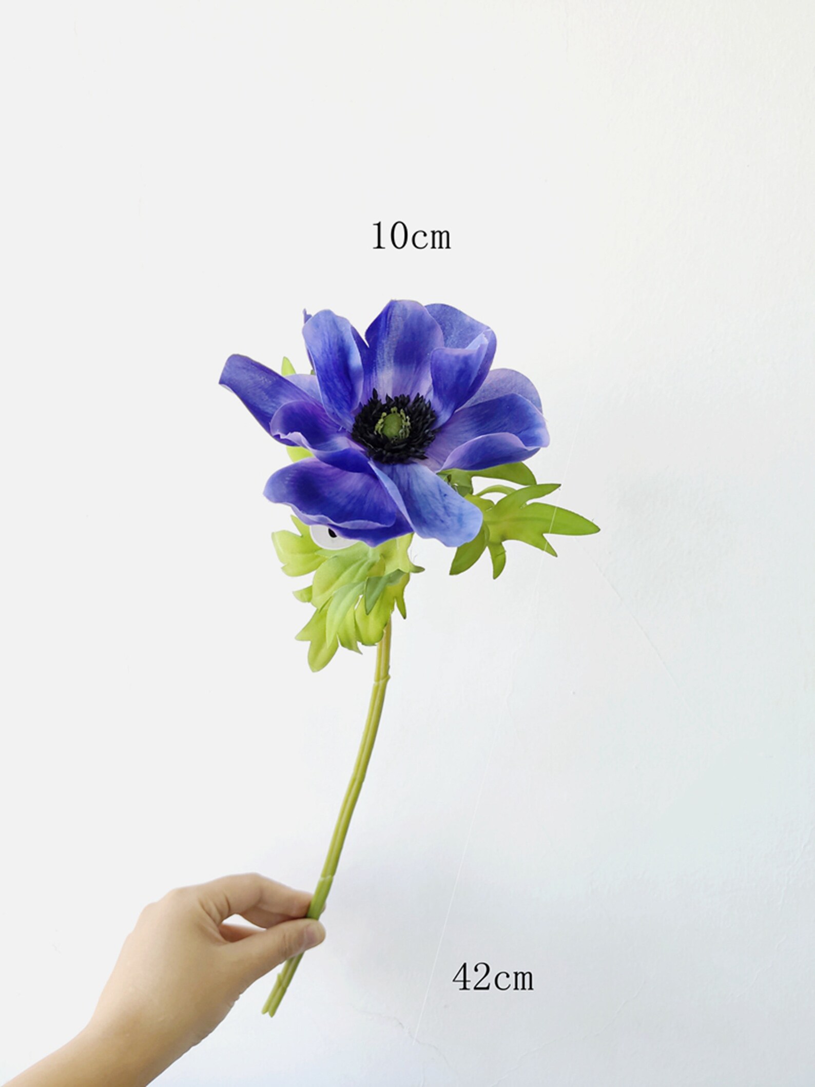 One Head Silk Artificial Anemone High Quality Flower Home Etsy