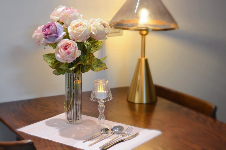 One Head High Quality Artificial Rose, Artificial Single Spray Silk Rose, DIY Wedding Bouquets Centerpieces, Multicolor to Choose image 7