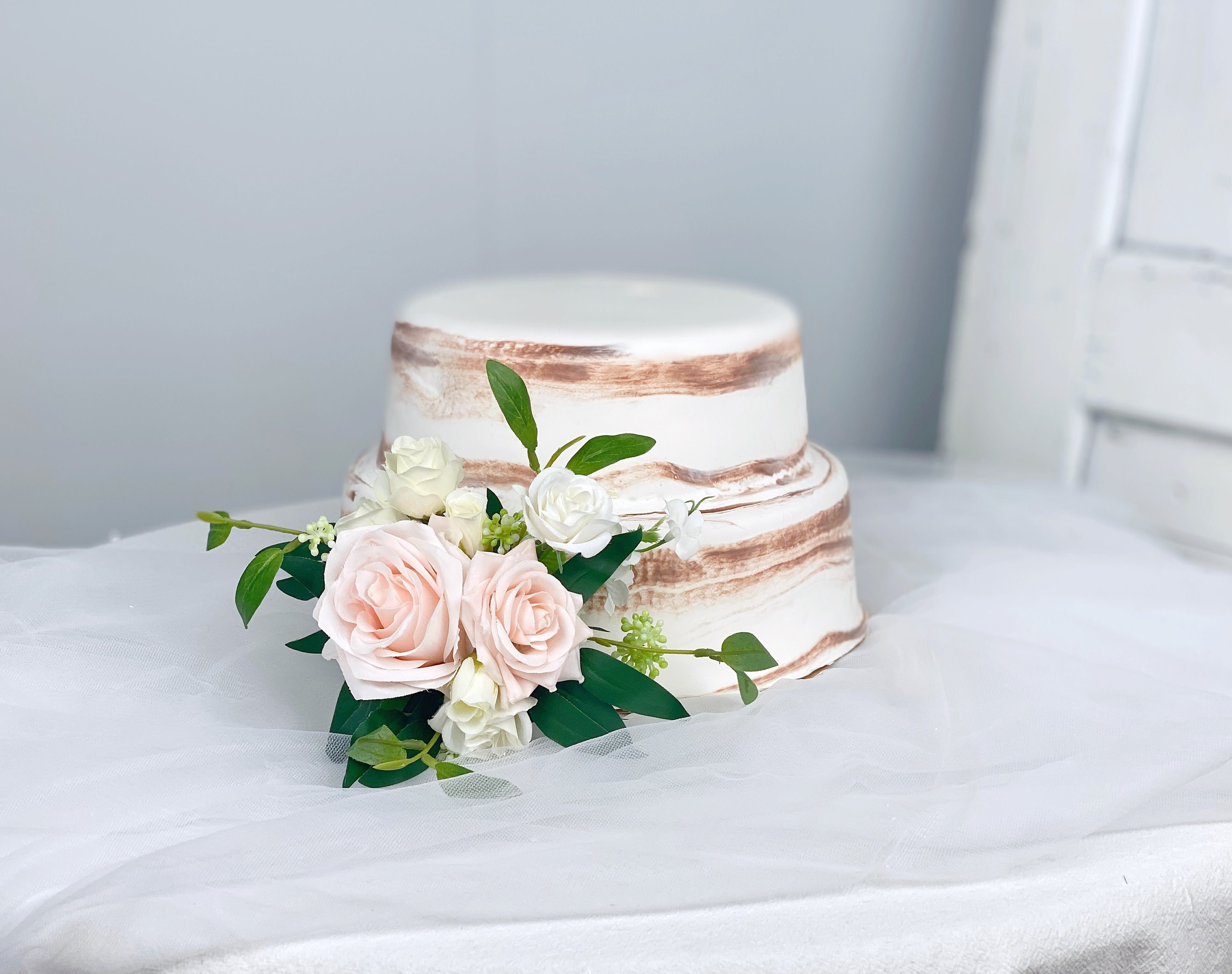 Blush Pink Wedding Cake Topper, Floral Cake Decoration, Cake Topper Flowers,  Light Pink Cake Flowers, Rustic Wedding, Boho Wedding - Etsy, image size:3000x2371