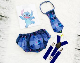 lilo and stitch 1st birthday outfit